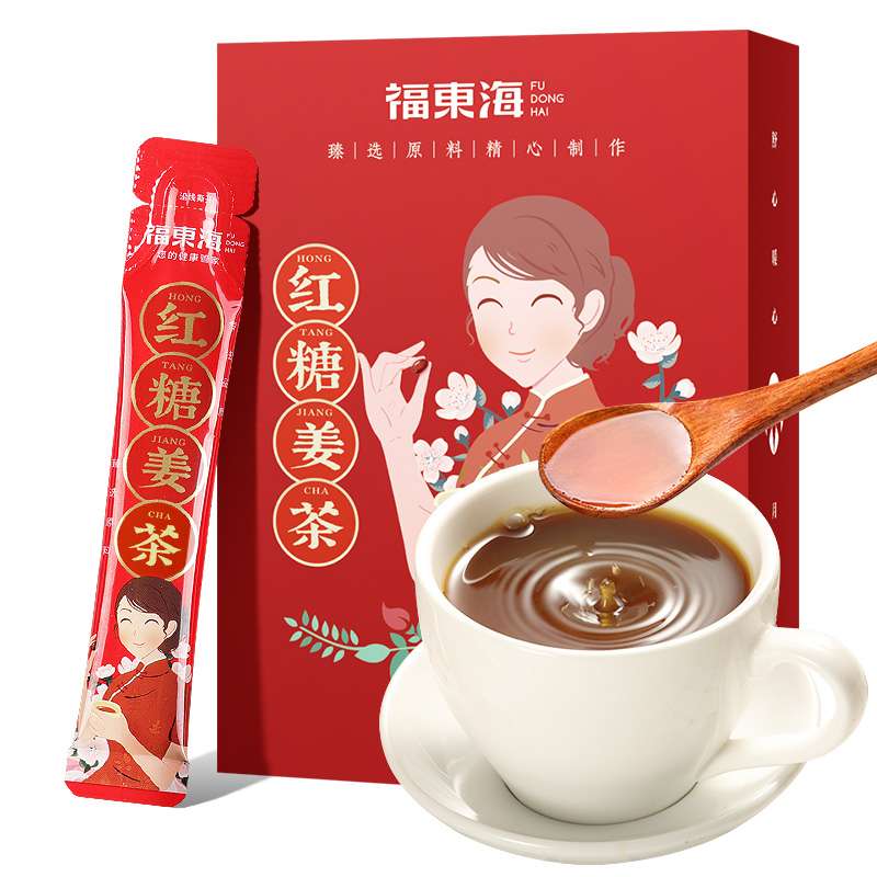 【福东海】红糖姜茶 120克 盒装FDH1808
